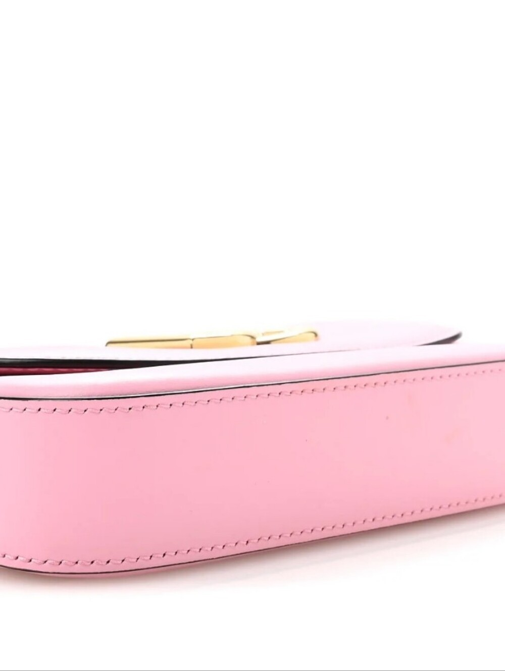 ‼️ON SALE‼️New Dolce & Gabbana Pastel Pink DG Crossbody Bag with Gold Hardware - Picture 10 of 16